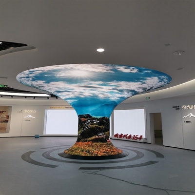 kaufen P1.8 Flexible LED-Display-Bildschirme in voller Farbe für den Innenbereich online manufacture