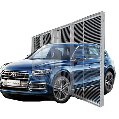 kaufen Vollfarbige transparente LED-Display-Platte P3.9mm Glasfenster Frontwartung online manufacture