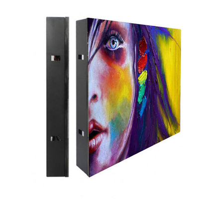 kaufen 4mm P3.91 Indoor Full Color LED Bildschirm in der rechten Ecke Spalte Video Wand montiert online manufacture