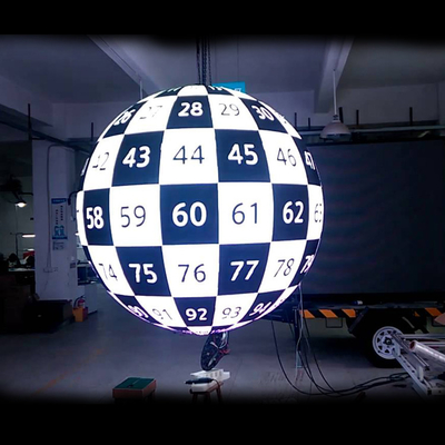 kaufen 3D kommerzielle LED-Display-Bildschirm 360 Grad Innenraum Vollfarbe P2.5 P3 Kugelkugel online manufacture