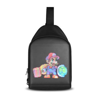 kaufen Bluetooth LED Rucksack mit programmierbarem Bildschirm Leichtgewicht LED Werbebildschirm online manufacture