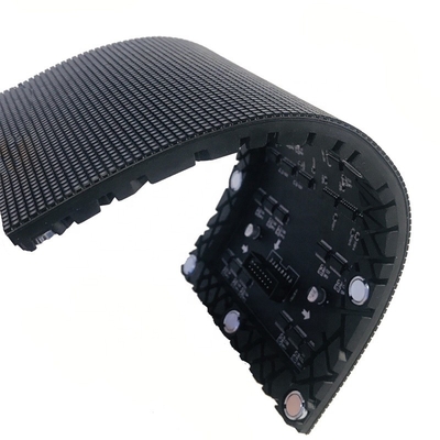 kaufen Modulare LED-Display-Panels mit hoher Auflösung P2mm Einkaufszentrum Zylinder Indoor Soft Curved online manufacture