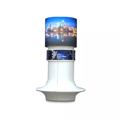 kaufen HD P2.5mm Flexibler LED-Display Bildschirm Weicher Zylinder Kommerzieller gebogener Würfel online manufacture