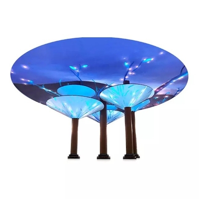 kaufen Baumförmiger flexibler LED-Display-Bildschirm Creative P2 Innenraum online manufacture
