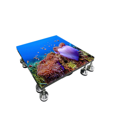 kaufen Bühnenboden-LED-Display-Bildschirm Kollisionssicherung Wasserdicht Interaktives Tanzen P3.91 online manufacture